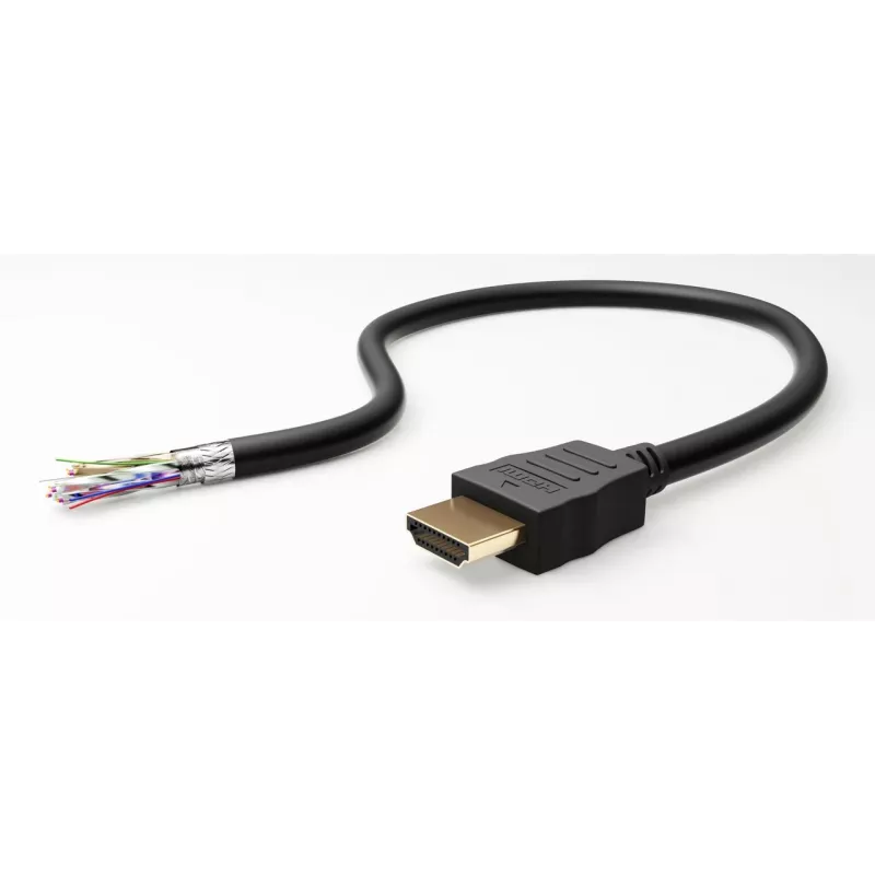 Goobay 80105 Soft High-Speed HDMI kabelis ar Ethernet - 5m Melns