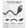 Goobay 80105 Soft High-Speed HDMI kabelis ar Ethernet - 5m Melns
