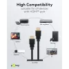 Goobay 80105 Soft High-Speed HDMI kabelis ar Ethernet - 5m Melns