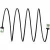 Goobay CAT 8.1 Ultraflexible Slim U/FTP tīkla kabelis, RJ45, melns, 0,5 m, 40 Gbit/s 74356