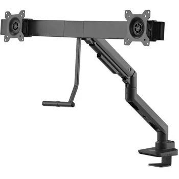GOOBAY Dual Monitor Desk Mount Office (Melns)