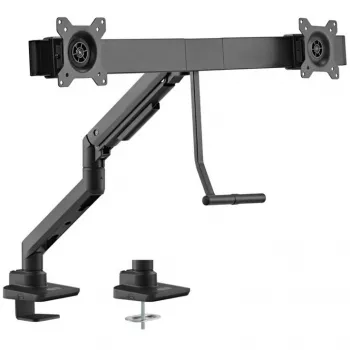 GOOBAY Dual Monitor Desk Mount Office (Melns)