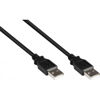 Good Connections Alcasa USB 2.0 kabelis A-A, 0,5 m, melns