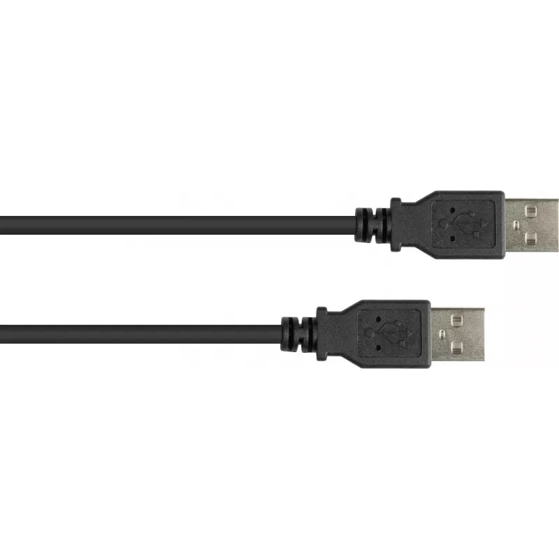 Good Connections Alcasa USB 2.0 kabelis A-A, 0,5 m, melns