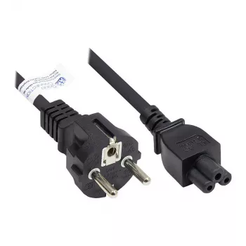 Good Connections barošanas vads CEE 7/7 uz C5 5m melns