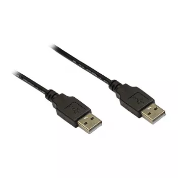 Good Connections USB 2.0 A-A kabelis, 5m, melns