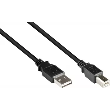 Good Connections USB 2.0 kabelis A-B 2m Melns