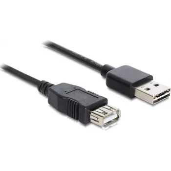 GoodConnections Alcasa 2511-EU01 USB 2.0 pagarinātājs, USB-A vīrietis uz USB-A sieviete, 1,8 m, melns