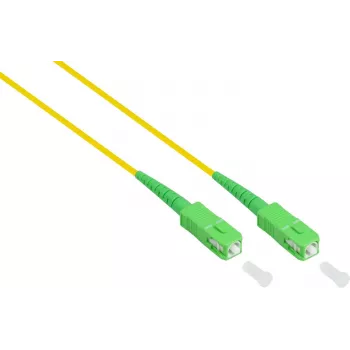 GoodConnections Alcasa LW-S920SASA OS2 vienmodu optiskās šķiedras savienojuma kabelis LC-SC, 20 m, dzeltens, LSZH