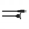 GoodConnections Alcasa UK20P-AEA-020S USB 2.0 pagarinātājs, USB-A vīriešu uz USB-A sieviešu, 2 m, melns