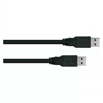 GoodConnections Alcasa UK30P-AA-010S USB 3.2 Gen 1 USB-A to USB-A kabelis (1m, melns)