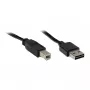 GoodConnections Alcasa USB 2.0 A/B kabelis 1m, zeltīti kontakti