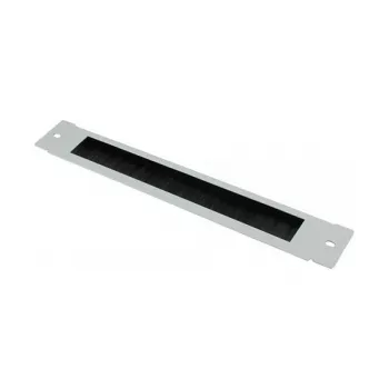 GoodConnections Brush Strip 380 mm x 57 mm for Good Connections® 19 inch Wall Enclosure FLAT-Pack (GC-RFxxxG), Light Grey (RAL7035)