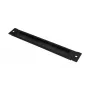 GoodConnections Brush Strip 380 mm x 57 mm for Good Connections 19 inch Wall Enclosure FLAT-Pack (GC-RFxxxS), Deep Black (RAL 9005)