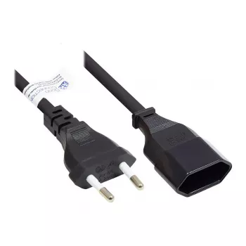 GoodConnections Euro pagarinātājs 2m melns