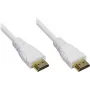 GoodConnections High-Speed HDMI Cable with Ethernet - Gold-Plated Connectors - White - 1,5m