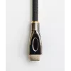 GoodConnections PYTHON Series High-Speed HDMI kabelis ar Ethernet, 4K UHD 60Hz, 18Gbps, zelta pārklājums, neilona pinums, 3m, melns (GC-M0018)