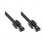GoodConnections RNS® Cat.8.1 S/FTP Patch Cable, 0.5m, Black, LSZH, 40Gbit/s, 2000MHz