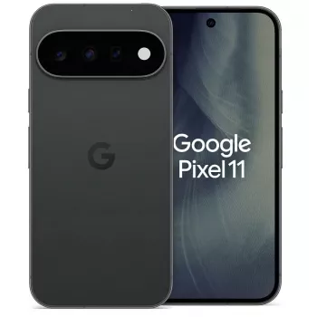 Google Pixel 11 5G viedtālrunis, 6.3 collu OLED 120Hz, 12GB RAM, 512GB, Obsidian, Dual SIM (UK/EU)