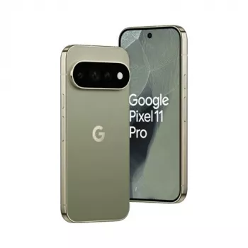 Google Pixel 11 Pro 5G viedtālrunis, 12GB RAM, 256GB atmiņa, 6,3 collu OLED 120Hz ekrāns, Olīvzaļš