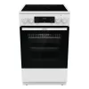 Gorenje GEC 5C41 WG brīvi stāvoša elektriskā plīts – balta, 50 cm, 70 L, 9 funkcijas