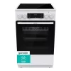 Gorenje GEC 5C41 WG brīvi stāvoša elektriskā plīts – balta, 50 cm, 70 L, 9 funkcijas