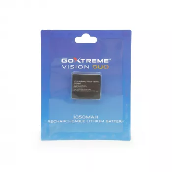 GoXtreme 1050mAh 3.7V litija-jonu akumulators GoXtreme Vision DUO action kamerai