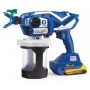 Graco Ultramax Cordless Airless Handheld Paint Sprayer Kit ar 2x DeWalt 2.0Ah Akumulatoriem, Lādētāju un Instrumentu Somu