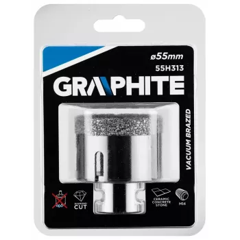 Graphite 55H313 19-Detaļu HSS-R Urbju Komplekts ar Maciņu, 1-10 mm, DIN 338, Melnais Oksīds