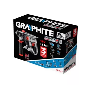 GRAPHITE 58G027 SDS Plus Triecienurbjmašīna Energy+ 18 V 1420 RPM
