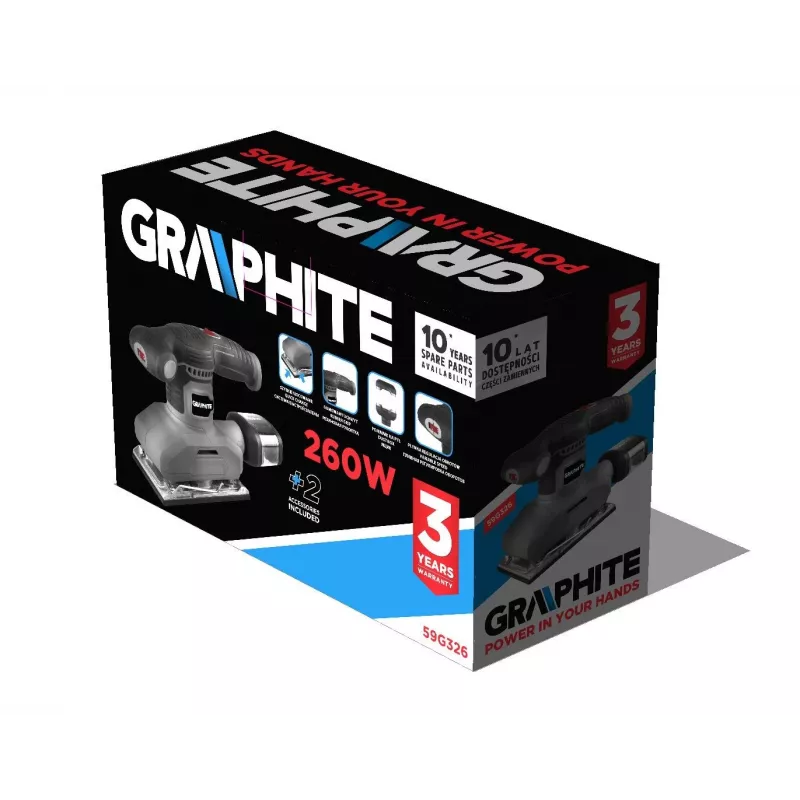 Graphite 59G326 Grīdas Pulētājs/Slīpmašīna