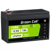 Green Cell LFPGC12V7AH UPS Akumulators Litija Dzelzs Fosfāts (LiFePO4) 12.8 V 7 Ah