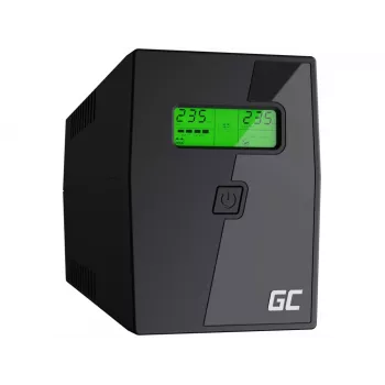 Green Cell Power Proof UPS 600VA / 360W Line-Interactive torņa (2x Schuko, USB, AVR)