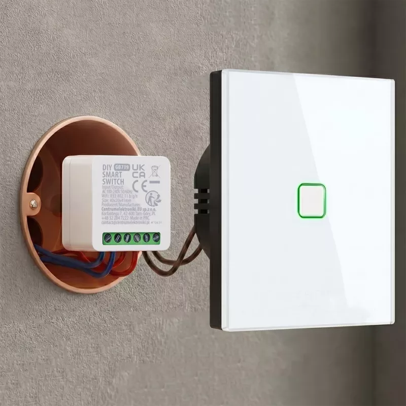 GREENBLUE Flush-Mount Wi-Fi vadības relejs GB739