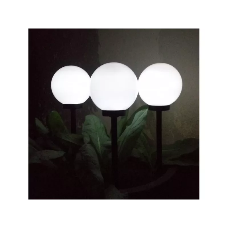 Greenblue GB121 āra LED laterna uz staba, melna