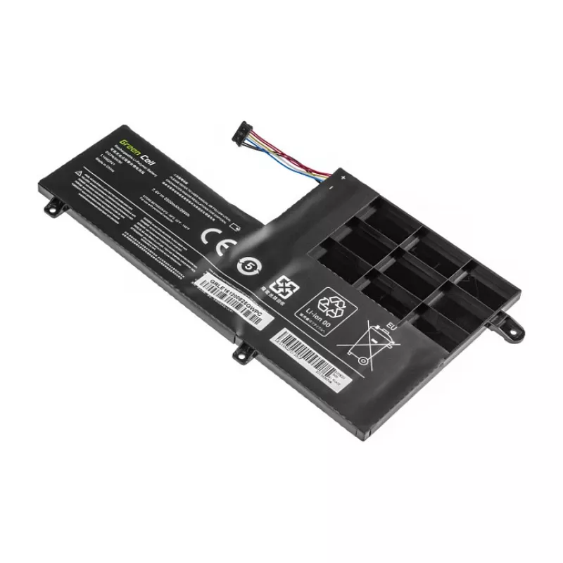 Greencell LE161 klēpjdatora akumulators 7.6V 3500mAh Li-Polymer priekš Lenovo Yoga 3 14 / Yoga 700 14ISK (L14L2P21, L14M2P21)