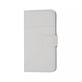 GreenGo Universal Smart Flip Cover Wallet Case for 5.2-5.8 inch Smartphones, White