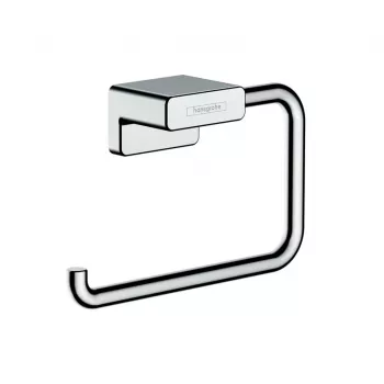 GROHE AddStoris Tualetes papīra turētājs ar vāciņu, hromēts, sienas stiprinājums
