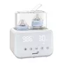 Grownsy Double Bottle Warmer 6-in-1 Electric Bottle Warmer & Sterilizer with LCD Display, 200W, BPA-Free