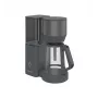 Grundig KM 7340 Dark Inox Filter Coffee Machine, 1.25 L, 10 Cups, 1000 W