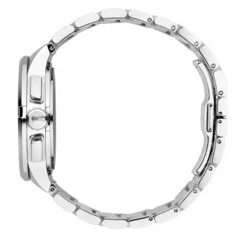 Gucci G-Chrono vīriešu pulkstenis YA101204 44mm Nerūsējošais tērauds Melns ciparnīca Hronogrāfs Datums