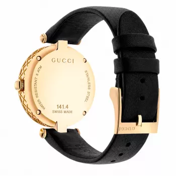 GUCCI G-Frame Women's Quartz Watch YA141404 32mm Stainless Steel Mesh