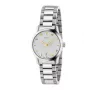 Gucci G-Timeless dāmu pulkstenis YA126572A 27mm nerūsējošais tērauds sudraba ciparnīca dimanta stundu marķieri Šveices kvarcs