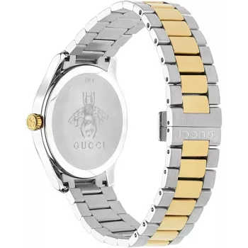 GUCCI G-Timeless Vīriešu Kvarca Pulkstenis YA1264075 38mm Nerūsējošais Tērauds Melns Ciparnīca