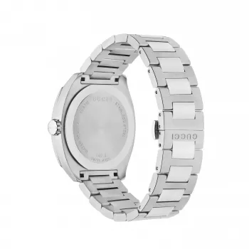 Gucci G-Timeless Vīriešu Pulkstenis YA142303 41mm Nerūsējošais Tērauds Melns Ciparnīca