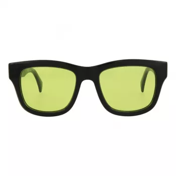 Gucci GG1135S-005 Unisex Saulesbrilles Melns Rāmis Pelēkas Lēcas 51mm