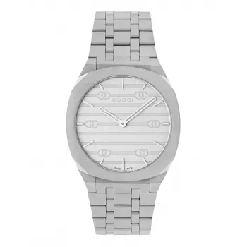 GUCCI Grip Unisex Watch YA163407 38mm Stainless Steel