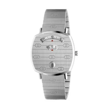 GUCCI Grip sieviešu pulkstenis YA157401 35mm Gold PVD nerūsējošais tērauds kvarcs