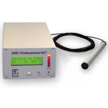 GUDE 3001 EMC profesionālais laika serveris ar integrētu DCF77 radio pulksteni industriālām vidēm