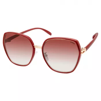 GUESS GF0407-5966F Sieviešu saulesbrilles – Havana brūns acetāta rāmis, brūnas gradienta lēcas, 59 mm